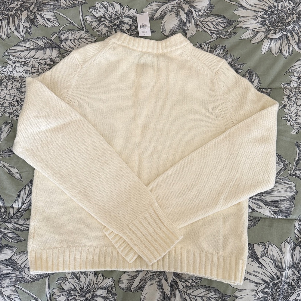 GAP Cashsoft Ivory Cardigan Size S NWT - Picture 2 of 3